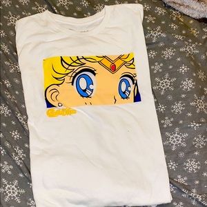 White tee “ Sailor Moon”